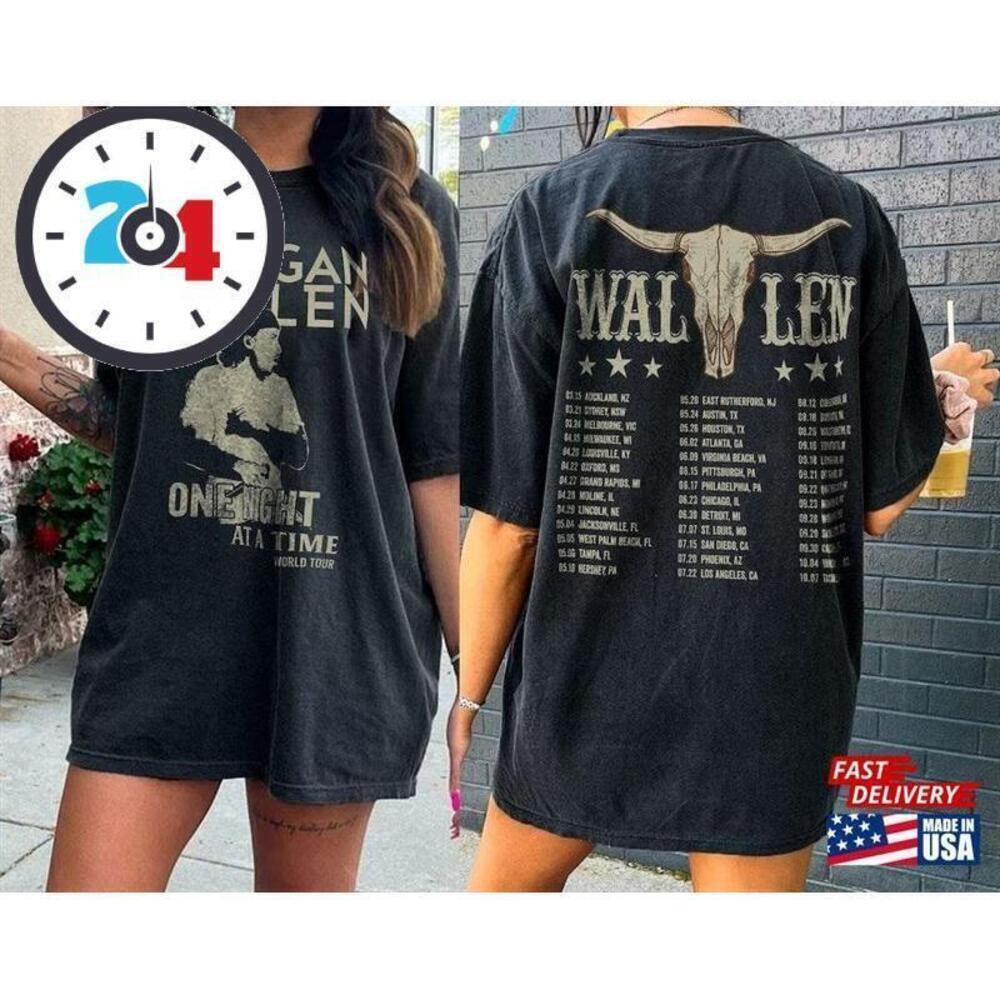 Morgan Wallen Tour Country Concert Fan Graphic Unisex T-Shirt